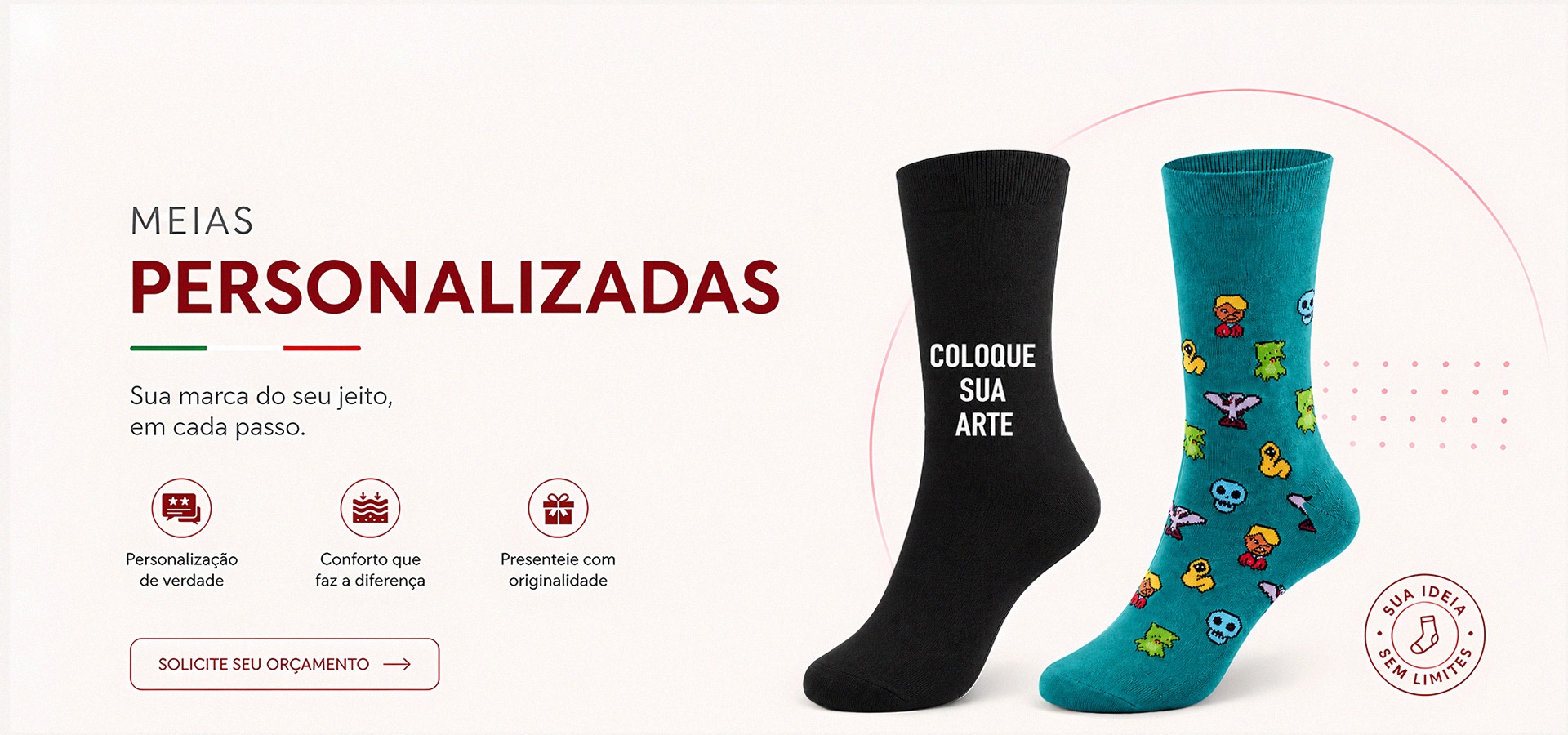 Meias Personalizadas